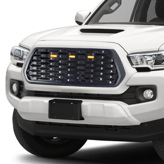 American Modified® - 1-Pc Mesh Style Matte Black Main Grille
