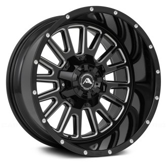 AMERICAN OFF-ROAD® - A105 Black with Milled Accents