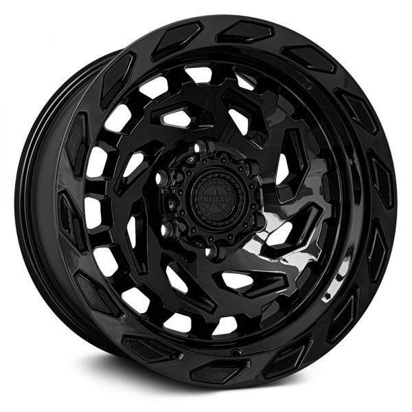 AMERICAN OUTLAW Wheels® - CHISEL Gloss Black