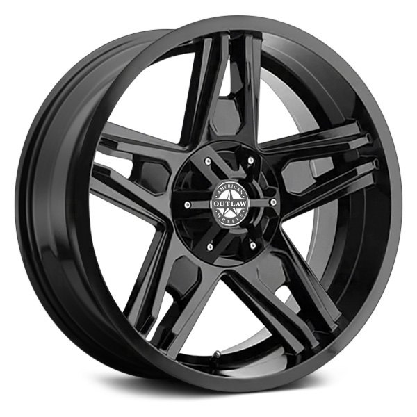 AMERICAN OUTLAW Wheels® - LONESTAR Gloss Black