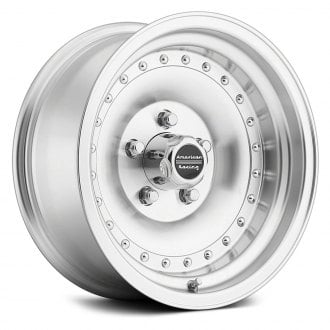 AMERICAN RACING® - AR61 OUTLAW 1 1PC Machined Silver with Clear Coat Powder