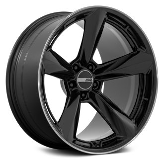 AMERICAN RACING® AR946 TTF Wheels - Gloss Black with DDT Lip Rims