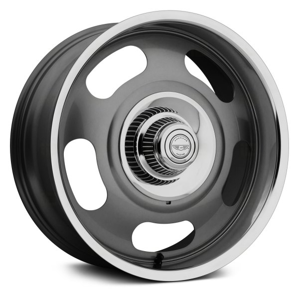 AMERICAN RACING® - VN506 RALLY 1PC Mag Gray Center with Polished Lip