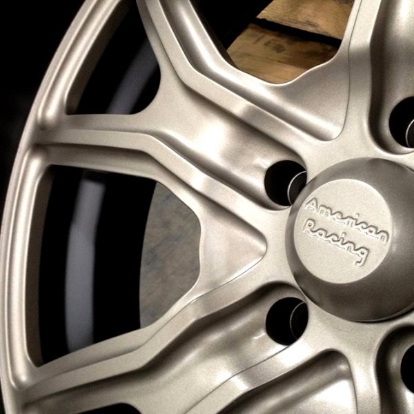 AMERICAN RACING® - VF498 Gloss Silver with Chrome Lip