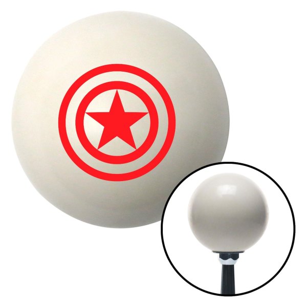 American Shifter® - Billiard Cue Ball Series Ivory Custom Shift Knob (M16 x 1.5 Insert)