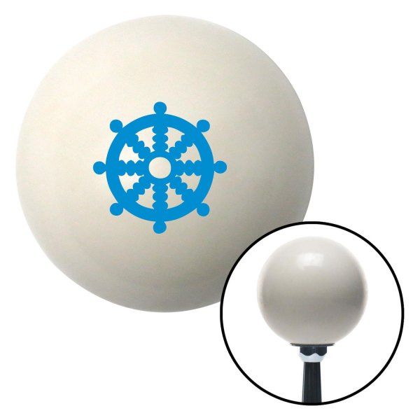 American Shifter® - Billiard Cue Ball Series Ivory Custom Shift Knob (M16 x 1.5 Insert)