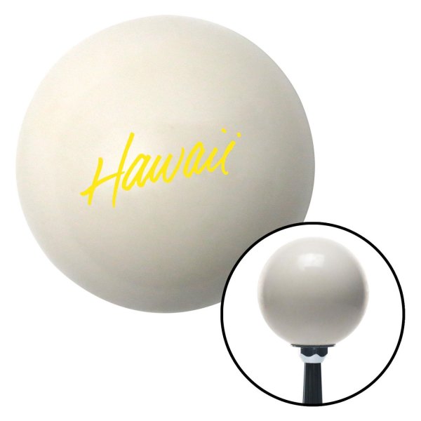 American Shifter® - Billiard Cue Ball Series Ivory Custom Shift Knob (M16 x 1.5 Insert)