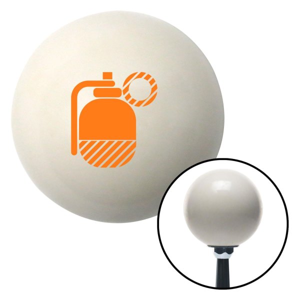 American Shifter® - Billiard Cue Ball Series Ivory Custom Shift Knob (M16 x 1.5 Insert)