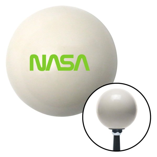 American Shifter® - Billiard Cue Ball Series Ivory Custom Shift Knob (M16 x 1.5 Insert)