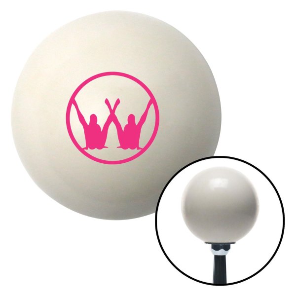 American Shifter® - Billiard Cue Ball Series Ivory Custom Shift Knob (M16 x 1.5 Insert)