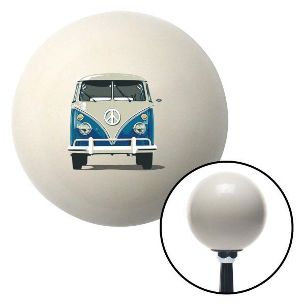 American Shifter® - Billiard Cue Ball Series Ivory Custom Shift Knob (M16 x 1.5 Insert)