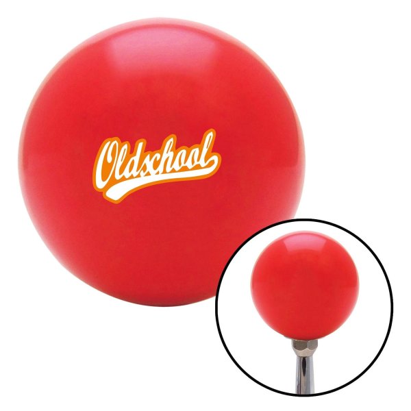 American Shifter® - Billiard Cue Ball Series Red Custom Shift Knob (M16 x 1.5 Insert)