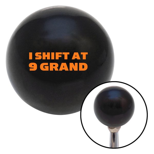 American Shifter® ASCSNX90395 Billiard Cue Ball Series Black Custom