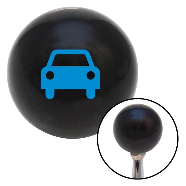 American Shifter® - Billiard Cue Ball Series Black Custom Shift Knob (M16 x 1.5 Insert)