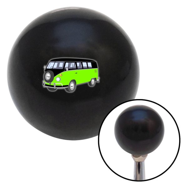 American Shifter® - Billiard Cue Ball Series Black Custom Shift Knob (M16 x 1.5 Insert)