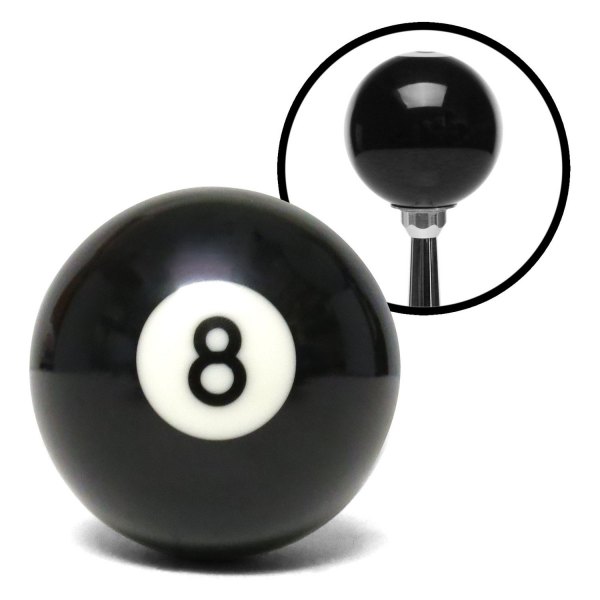 American Shifter® - 8 Ball Billiard Pool Custom Shift Knob (M16 x 1.5 Insert)