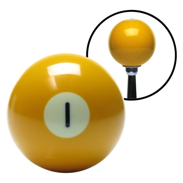 American Shifter® - 1 Ball Billiard Pool Custom Shift Knob (M16 x 1.5 Insert)