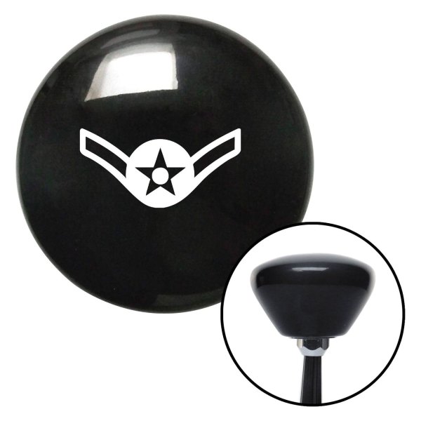 American Shifter® - Retro Series Black Custom Shift Knob (M16 x 1.5 Insert)