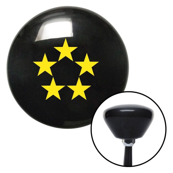 American Shifter® - Retro Series Black Custom Shift Knob (M16 x 1.5 Insert)