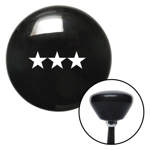 American Shifter® - Retro Series Black Custom Shift Knob (M16 x 1.5 Insert)