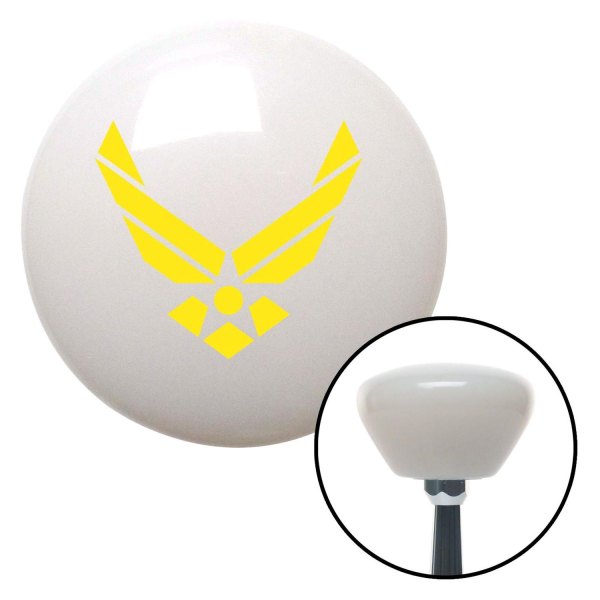 American Shifter® - Retro Series White Custom Shift Knob (M16 x 1.5 Insert)