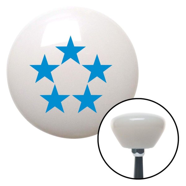 American Shifter® - Retro Series White Custom Shift Knob (M16 x 1.5 Insert)