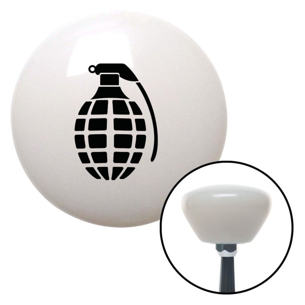 American Shifter® - Retro Series White Custom Shift Knob (M16 x 1.5 Insert)