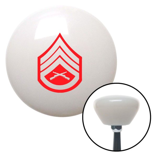 American Shifter® - Retro Series White Custom Shift Knob (M16 x 1.5 Insert)