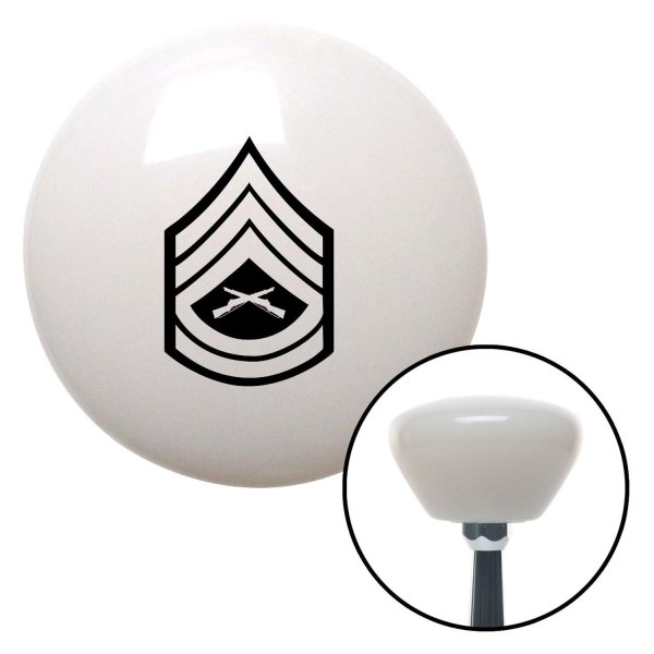 American Shifter® - Retro Series White Custom Shift Knob (M16 x 1.5 Insert)