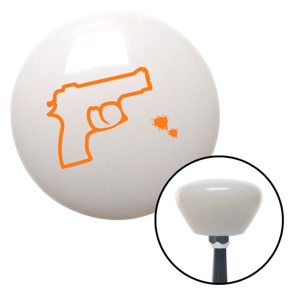 American Shifter® - Retro Series White Custom Shift Knob (M16 x 1.5 Insert)