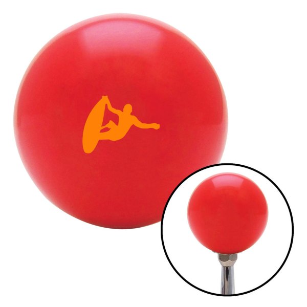 American Shifter® - Billiard Cue Ball Series Red Custom Shift Knob (M16 x 1.5 Insert)