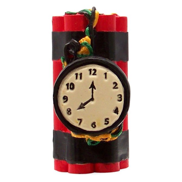 American Shifter® - TicBom Bomb with Clock Custom Shift Knob