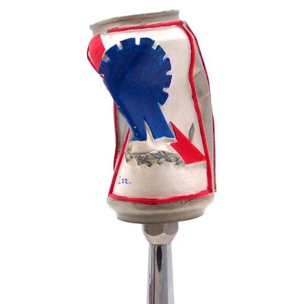 American Shifter® - Crushed Beer Can Custom Shift Knob