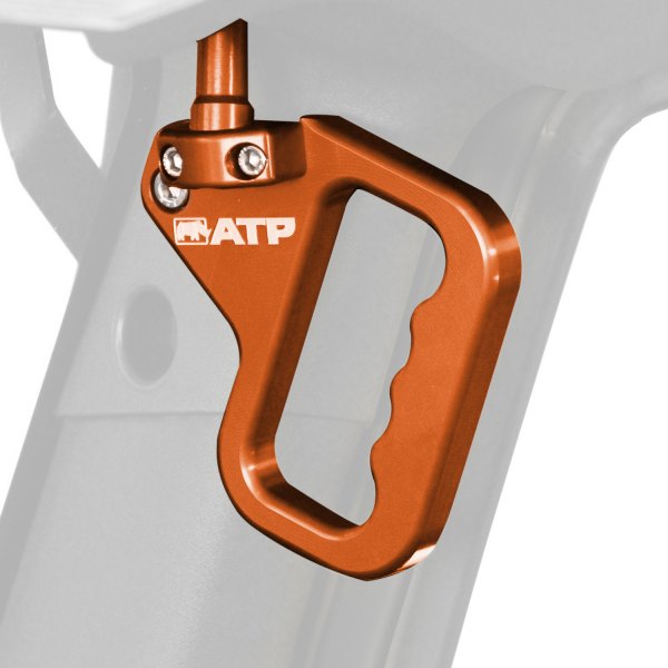 American Trail® 36070013O Billet Orange Front Grab Handles