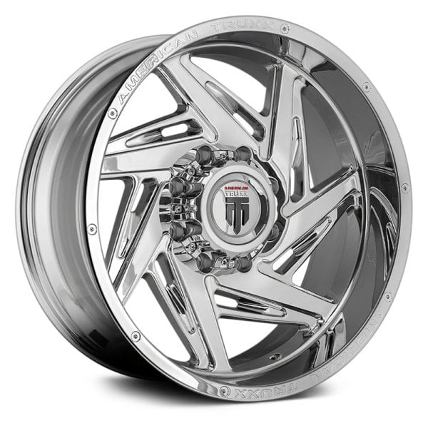 AMERICAN TRUXX® AT1906 SPIRAL Wheels - Chrome Rims