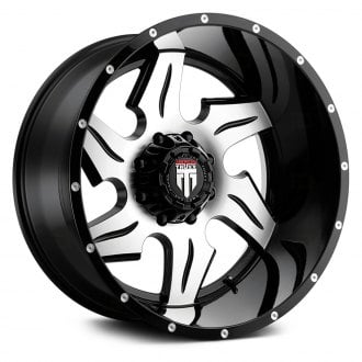 AMERICAN TRUXX® - AT163 NINJA Gloss Black with Machined Face