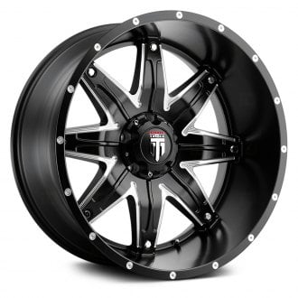 AMERICAN TRUXX® - AT185 LONESTAR Matte Black with Milled Accents