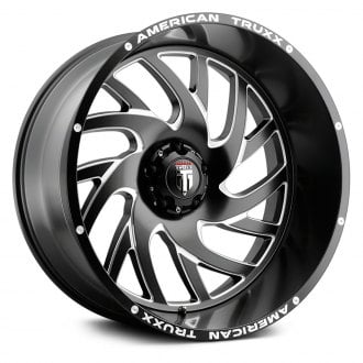 AMERICAN TRUXX® - AT1907 XCLUSIVE Matte Black with Milled Accents