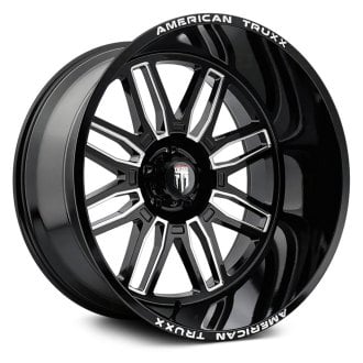 AMERICAN TRUXX® - AT1915 RESTLESS Black with Milled Accents