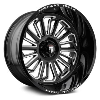 AMERICAN TRUXX® - AT1916 BUTCHER Black with Milled Accents