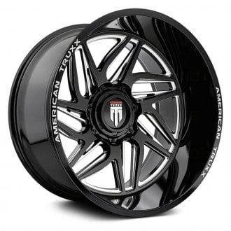 AMERICAN TRUXX® - AT1917 GOLIATH Black with Milled Accents