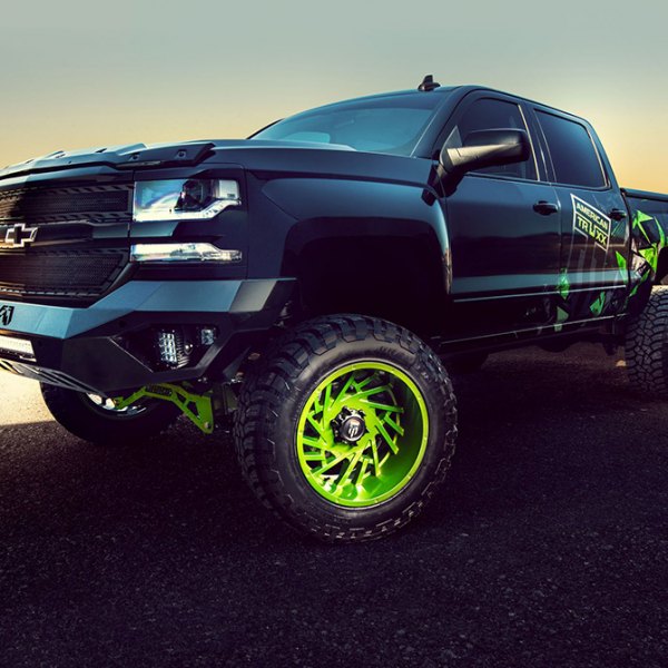 American Truxx® - AT 161 Web Custom Finish Chevy Silverado