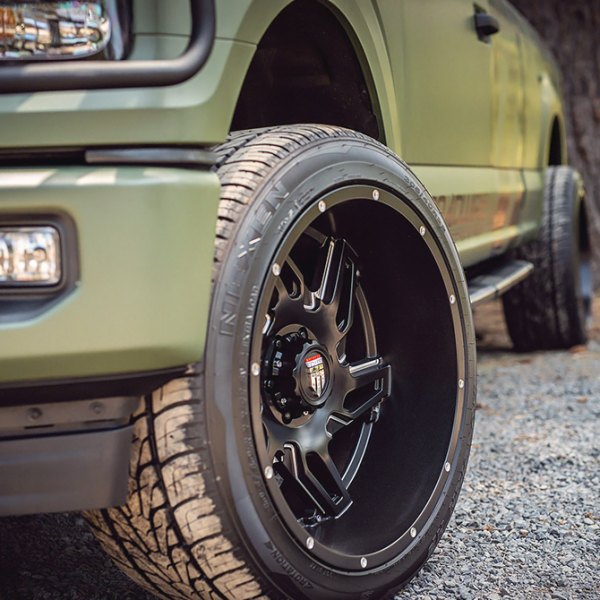 American Truxx® - AT 186 Spurs Matte Black Ford F150