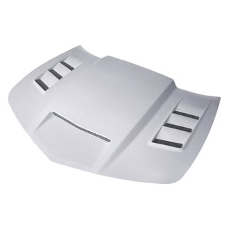 Amerihood® - VIP Style Functional Ram Air Fiberglass Hood (Unpainted)
