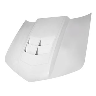 Amerihood® - ZL1 Style Functional Heat Extractor Fiberglass Hood (Unpainted)