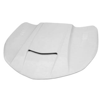 Amerihood® - SMS Style Functional Heat Extractor Ram Air Fiberglass Hood (Unpainted)