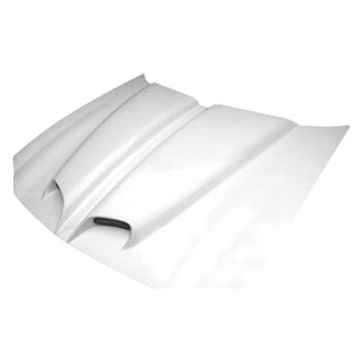 Amerihood® - WS6 Style Functional Cooling Fiberglass Hood (Unpainted)