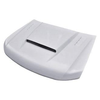 Amerihood® - SMS Style Functional Heat Extractor Ram Air Fiberglass Hood (Unpainted)