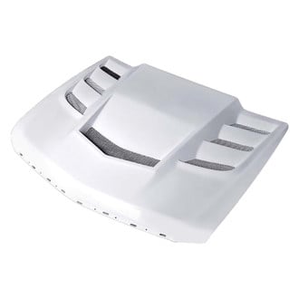Amerihood® - VIP Style Functional Heat Extraction Fiberglass Hood (Unpainted)