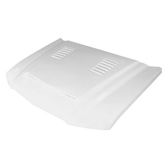 Amerihood® - E Style Functional Ram Air Fiberglass Hood (Unpainted)